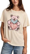Lucky Brand Grateful Dead Valentine Bear Cotton Graphic T-Shirt