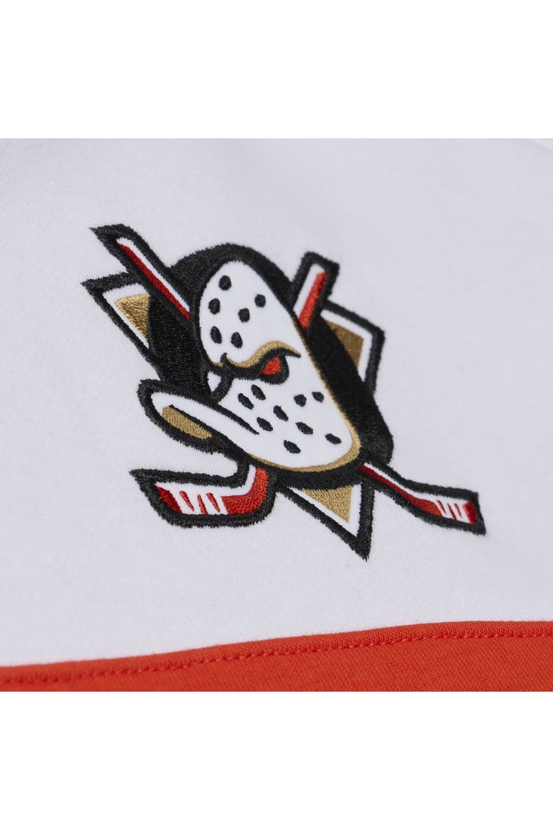 Men's Mitchell & Ness Black Anaheim Ducks Head Coach Hoodie, Alternate, color, Black