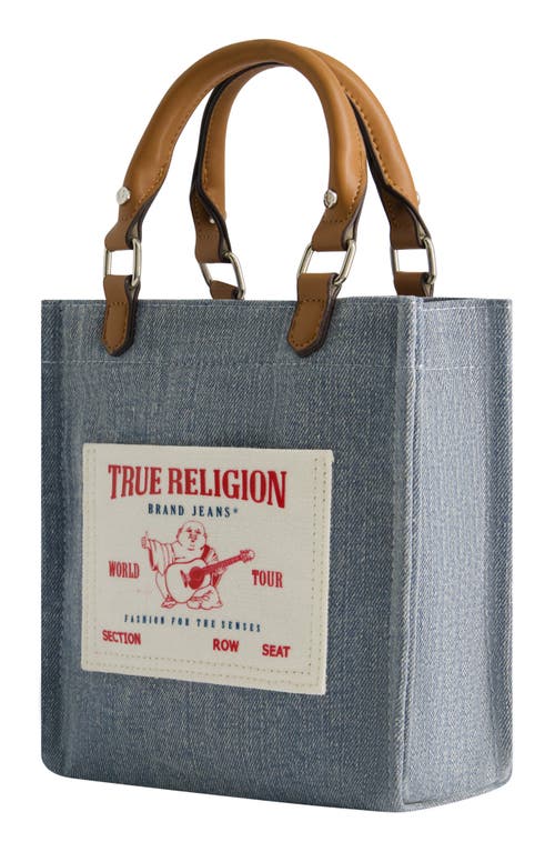 True Religion Mini Denim Tote Bag