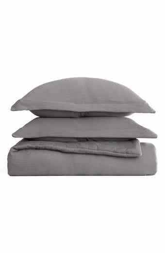 HOMESPUN Double Gauze 3-Piece Comforter Set