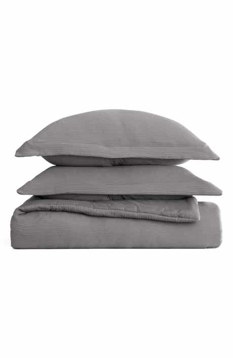 HOMESPUN Double Gauze 3-Piece Comforter Set