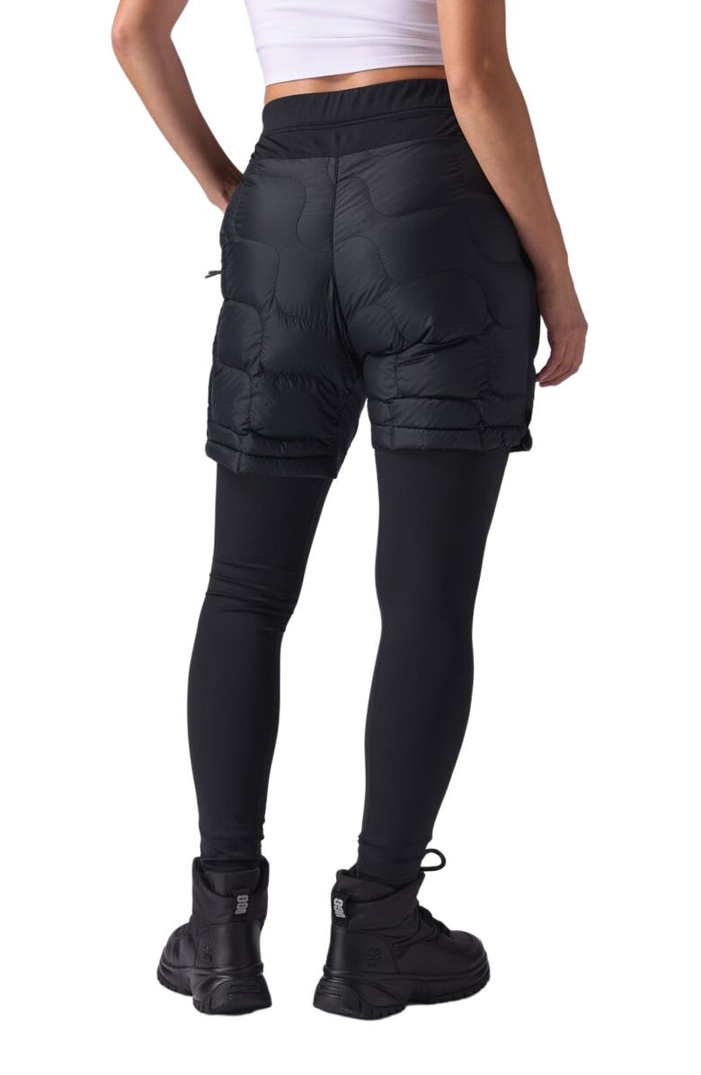 Backcountry Waas Allied Down Short - Women's, Alternate, color, Black