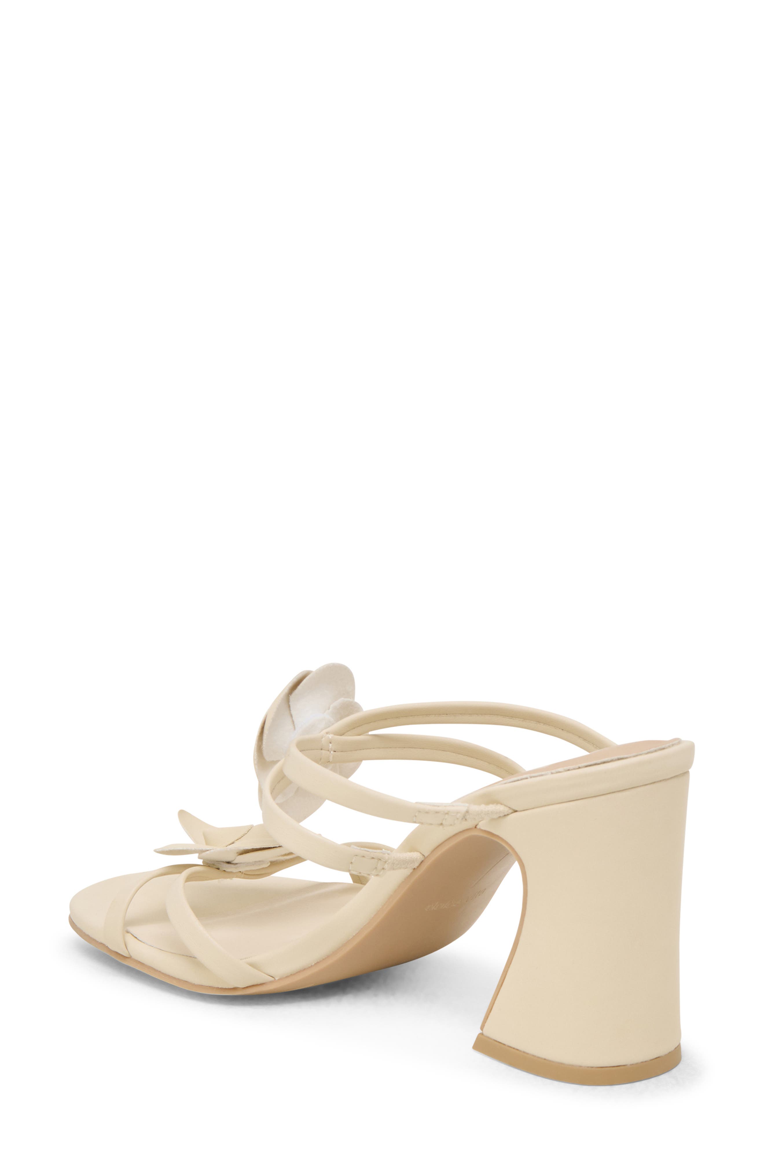Dolce Vita Bisera Floral Sandal, Alternate, color, Ivory Stella