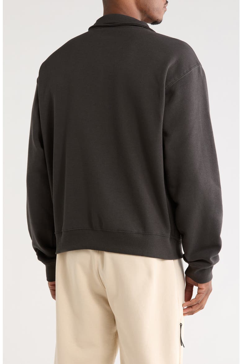 Dodge Viper Half Zip Sweatshirt, Alternate, color, GREY