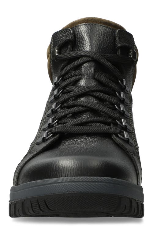 Mephisto Pitt Mid Lace-up Boot In Black