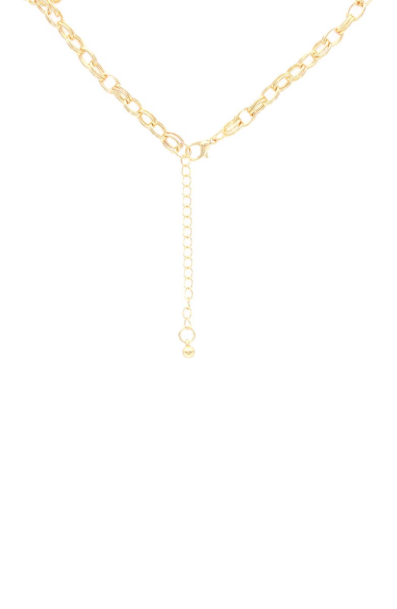 OLIVIA WELLES Nina Foil Necklace, Alternate, color, 