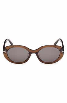 54mm Oval Sunglasses
