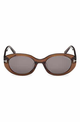 54mm Oval Sunglasses