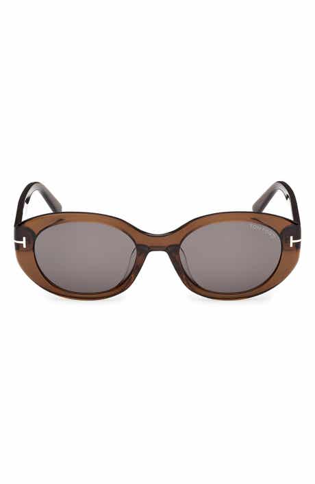 54mm Oval Sunglasses