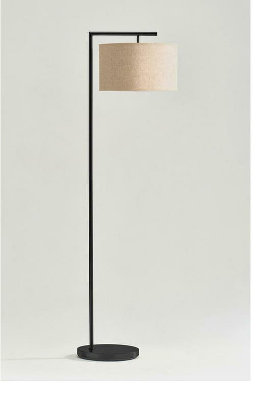 Brightech Montage Modern 60' Led Smart Home Compatible Floor Lamp In Black