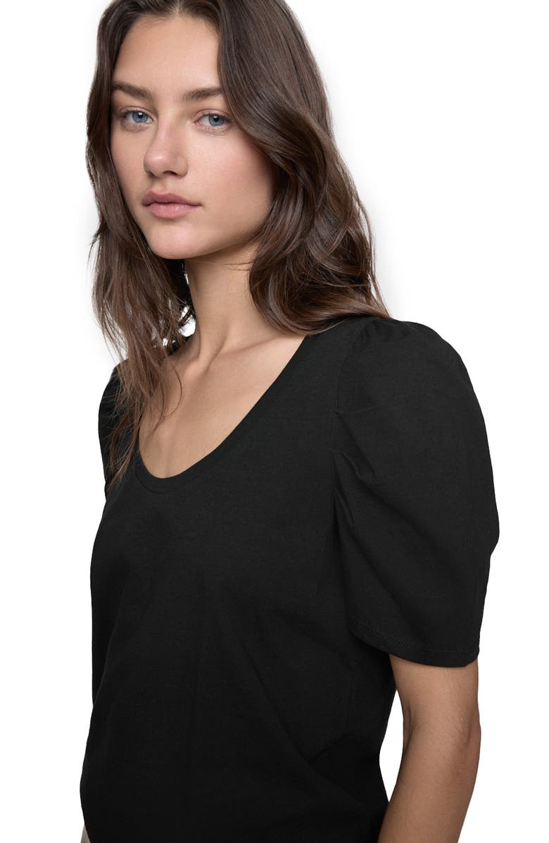 Rebecca Minkoff Janine Short Sleeve Top, Alternate, color, 