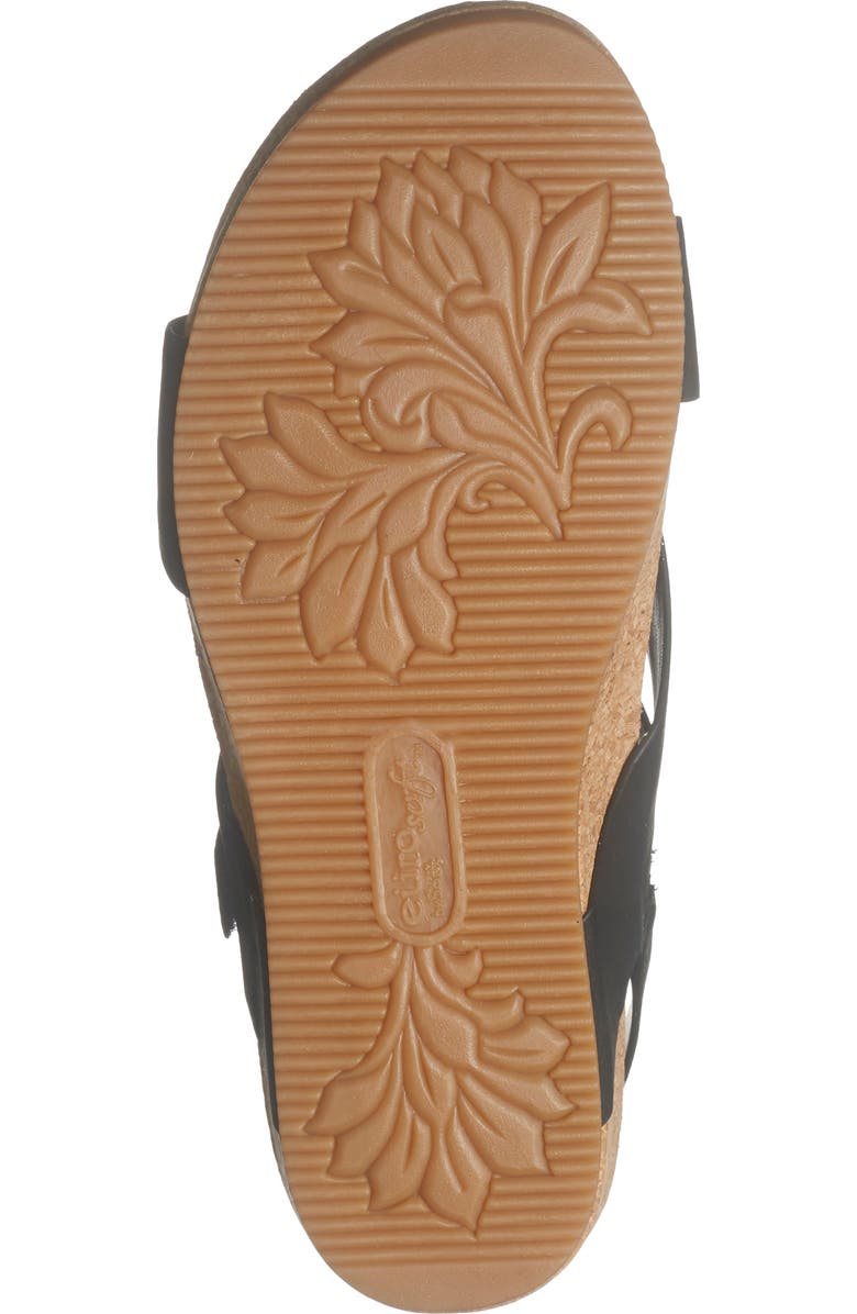 EUROSOFT Gannon Slingback Sandal, Alternate, color, Black