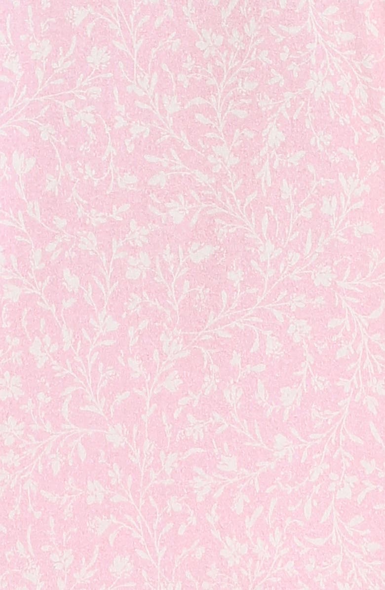 Papinelle Floral Print Organic Cotton Pajamas, Alternate, color, 