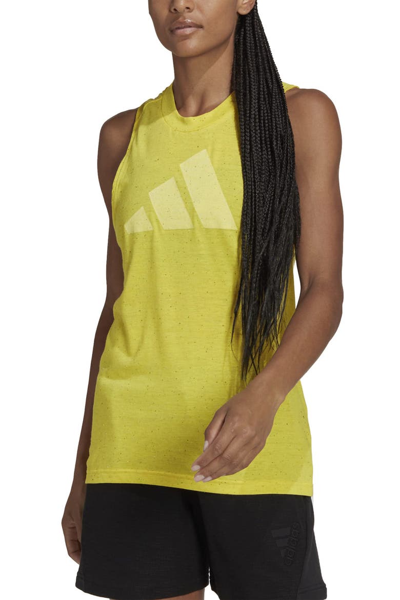 Win 3.0 Tank Top, Alternate, color, IMPACT YELLOW MELANGE