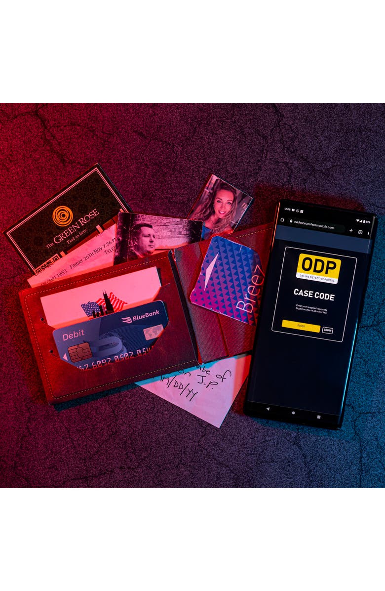 Professor Puzzle Evidence Hush Money Crimesolving, Chicago Mystery, Alternate, color, Multicolored