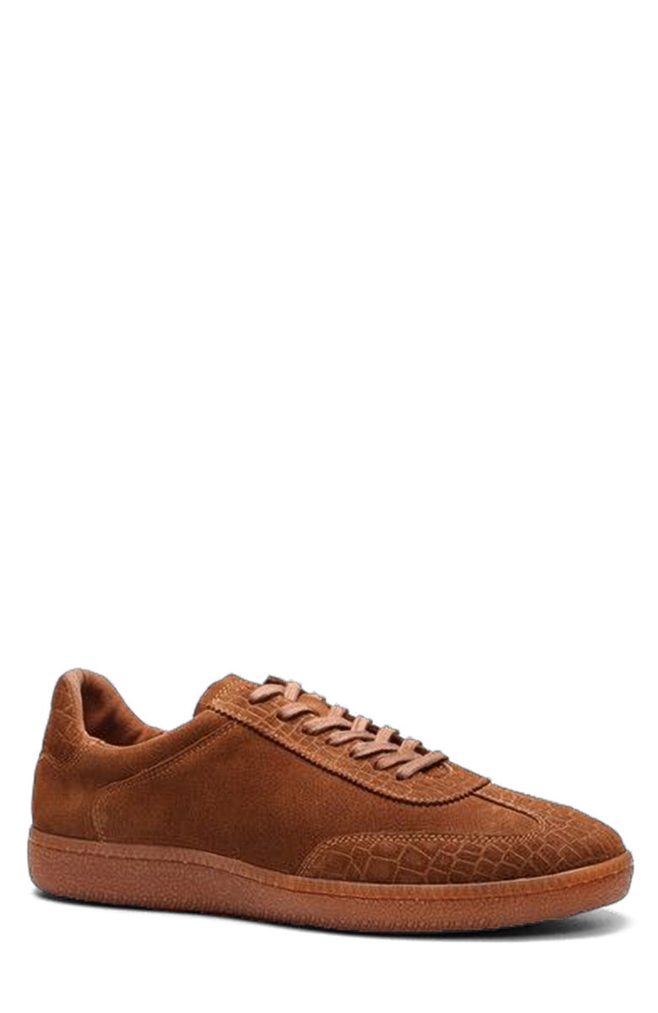 CARLOS SANTANA Crosby Sneaker, Main, color, Tabacco Brown Suede