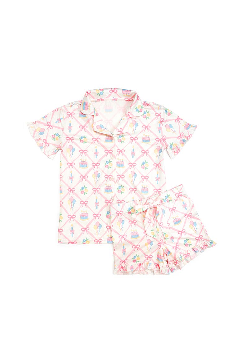 Birthday Girl Two-Piece Set, Main, color, Ivory