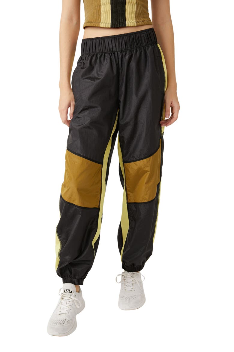 FP Movement In the Stars Colorblock Pants, Main, color, OLIVE COMBO