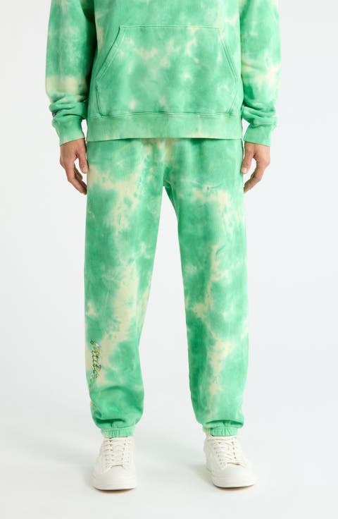 Grateful Dead Clubhouse Tie-Dye Cotton Joggers