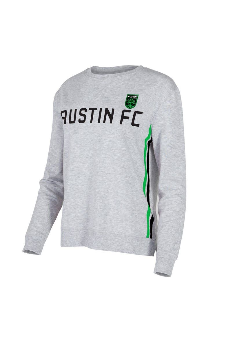 Women's Concepts Sport Gray Austin FC Cedar Tri-Blend Long Sleeve T-Shirt, Alternate, color, Gray