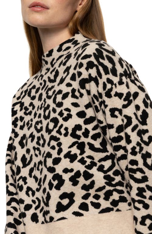Sanctuary Soft Touch Mock Neck Sweater In Neutral