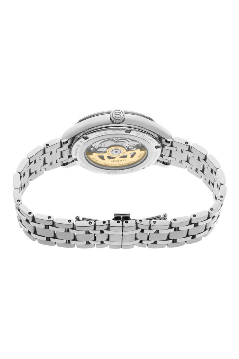 Presage Automatic Bracelet Watch, 41.8mm, Alternate, color, GREEN