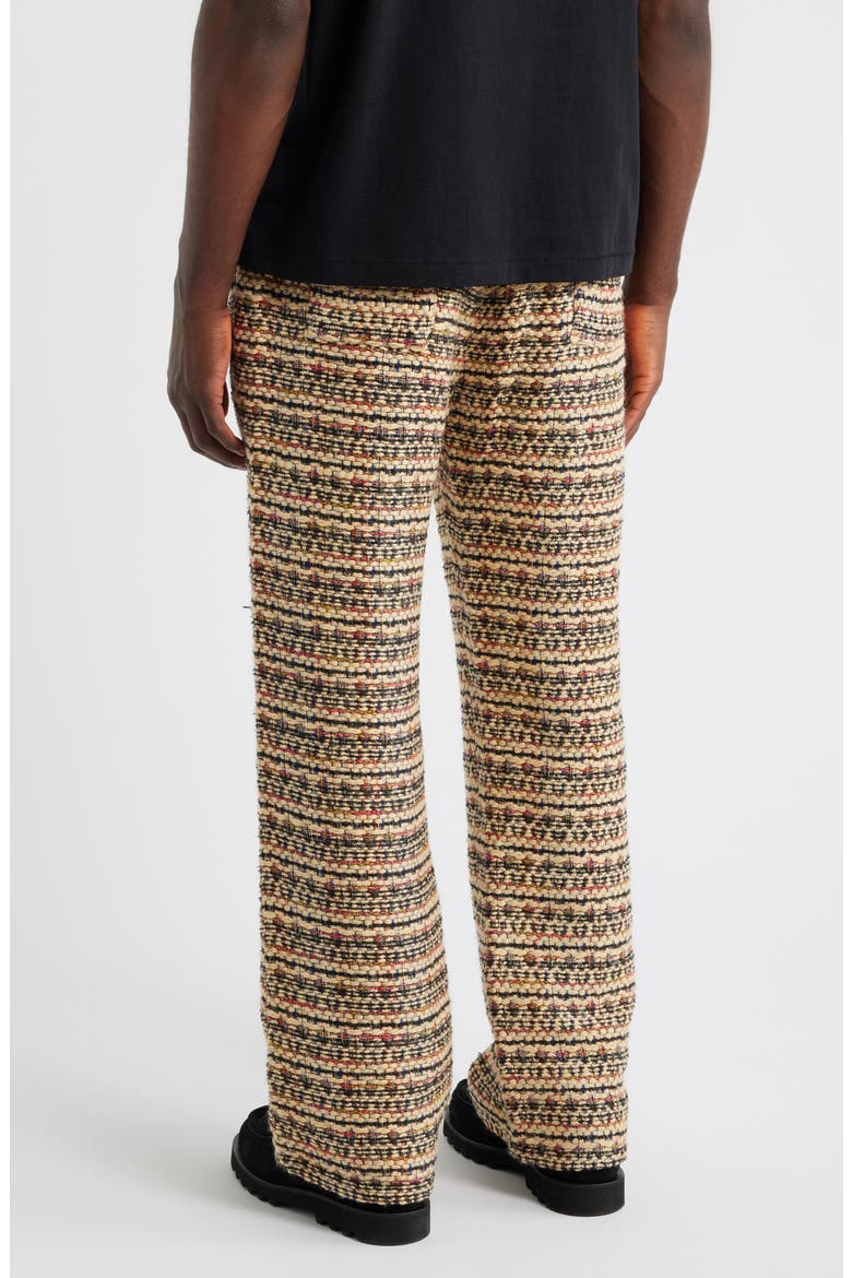 Tweed Drawstring Pants, Alternate, color, TAN MULTI
