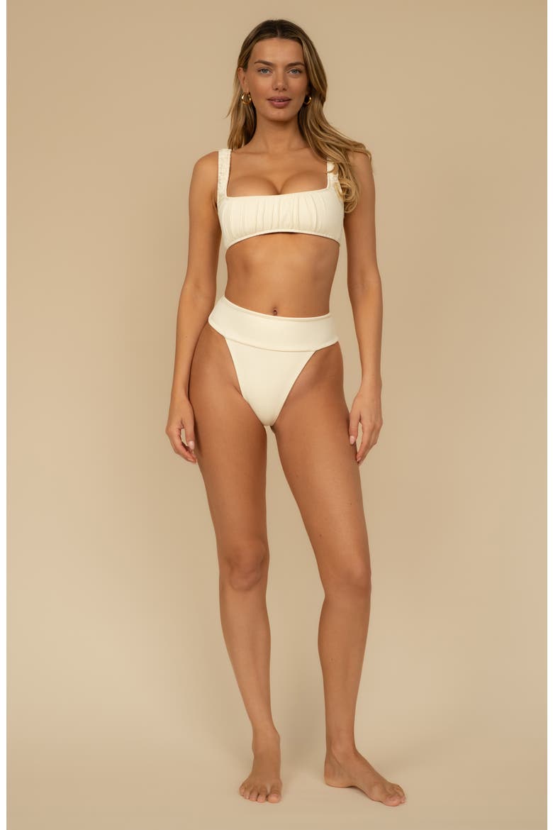 Zoe Rib Bikini Top, Alternate, color, CREAM RIB