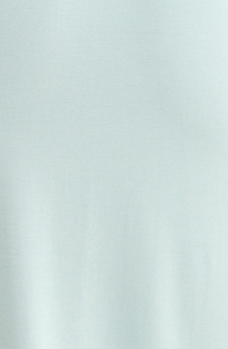 Nordstrom Moonlight Eco Lace Trim Robe, Alternate, color, Teal Mist