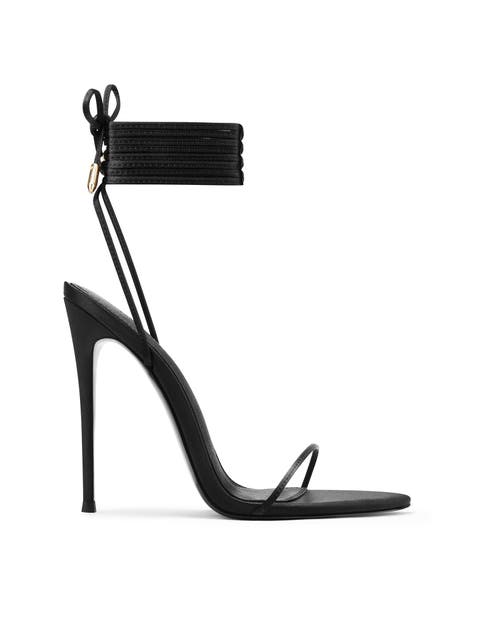 Luce Minimale Satin Sandal