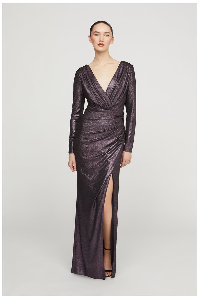 Linda Jersey Gown, Main, color, Amethyst