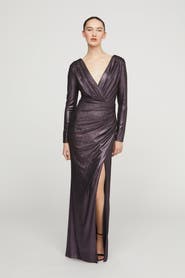 HALSTON Linda Jersey Gown