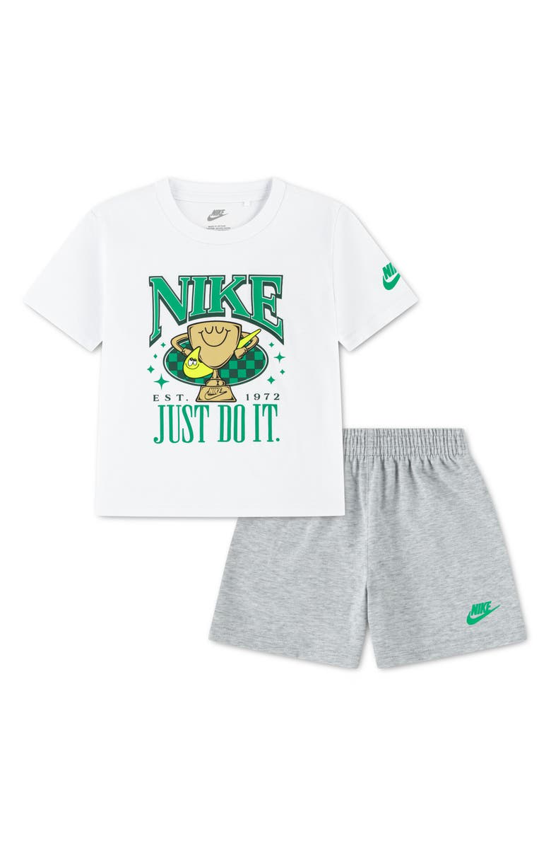 Nike Kids' Sportswear T-Shirt & Shorts Set, Main, color, 