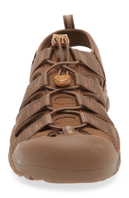 Keen Newport H2 Sandal In Monochrome/dark Earth
