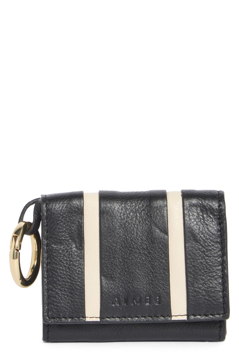 Essentials Talia Trifold Wallet, Main, color, BLACK