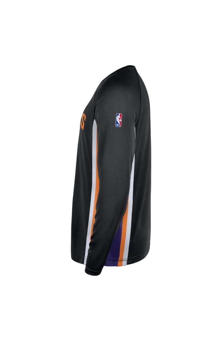 Nike Men's Nike Black Phoenix Suns 2025/26 Authentic Pre-Game Legend Dri-FIT Long Sleeve Shooting Shirt, Alternate, color, Black