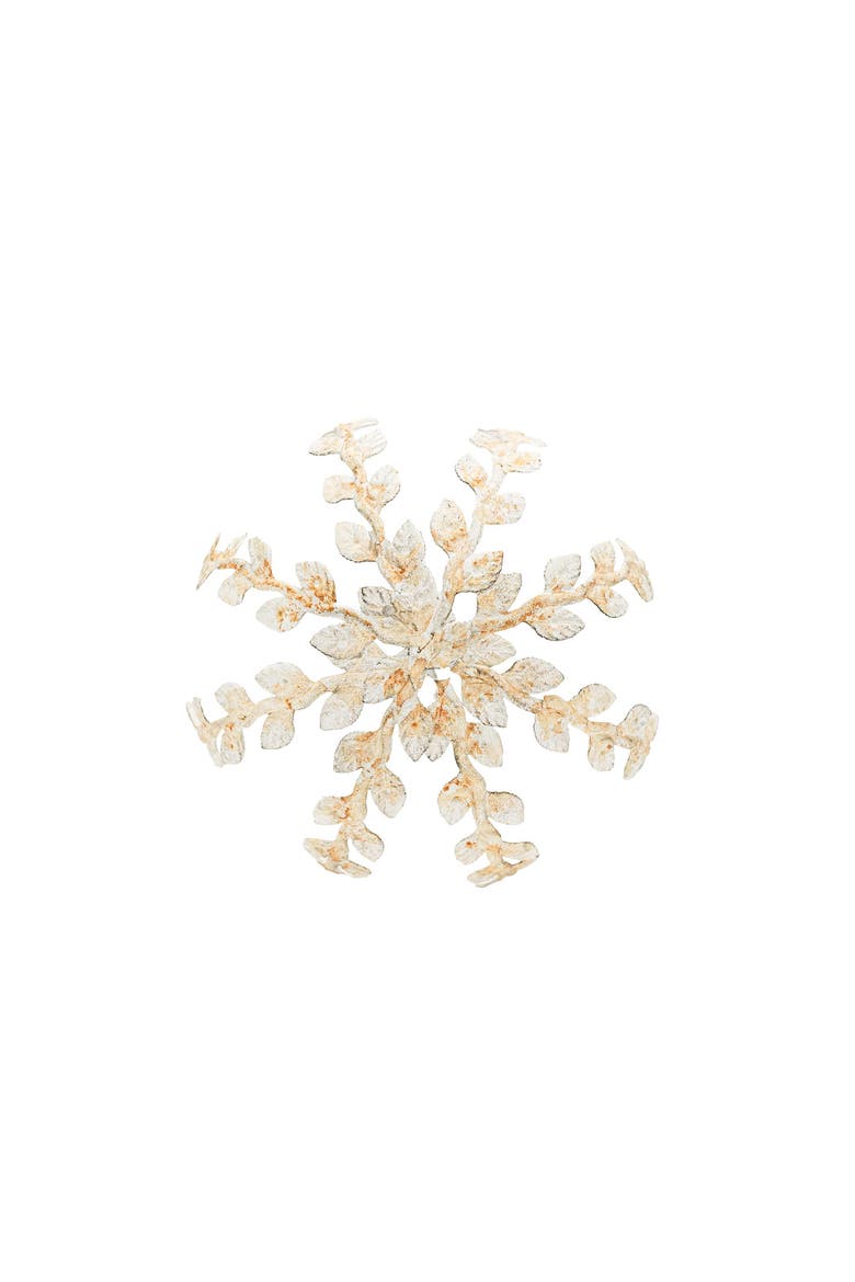Floral Sphere Decorative Accent, Alternate, color, White
