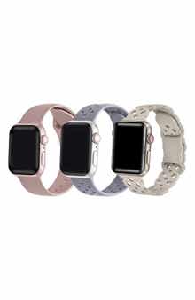The Posh Tech Assorted 3-Pack Silicone Apple Watch® Watchbands
