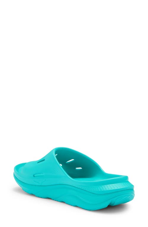 Hoka Ora Recovery Slide 3 Sandals In Ceramic/ceramic