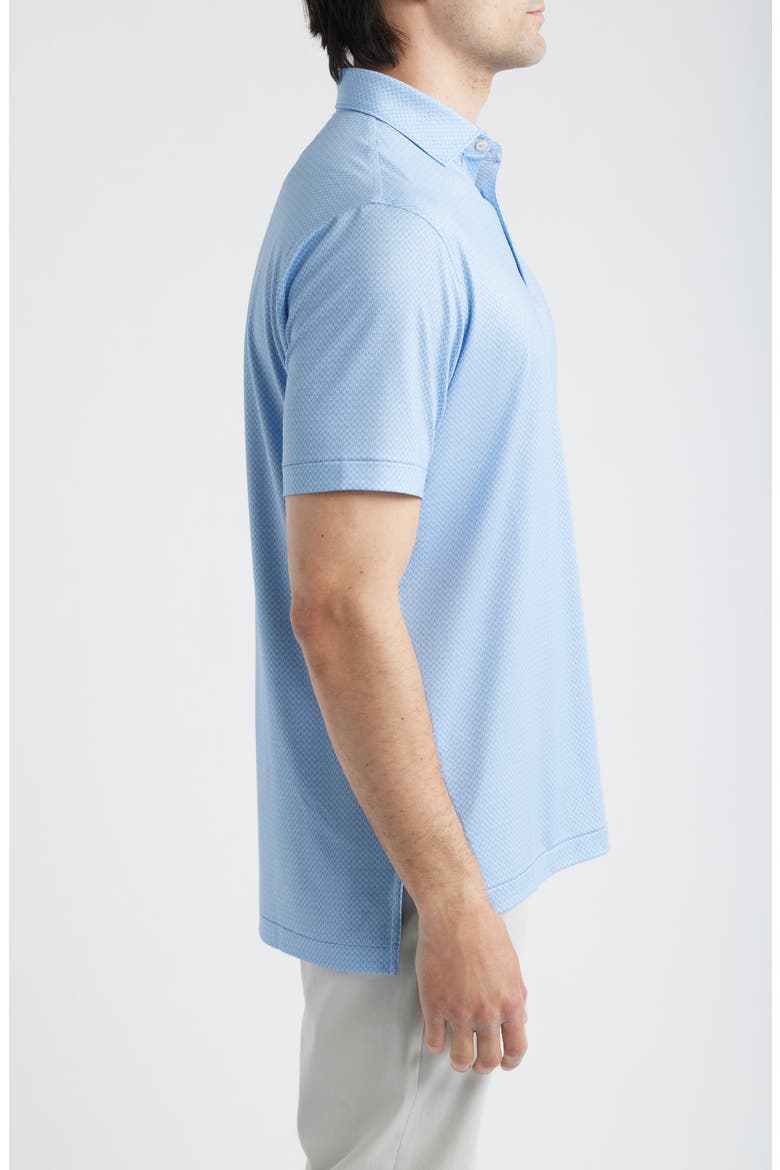 Waylon Performance Jersey Golf Polo, Alternate, color, HYPER BLUE