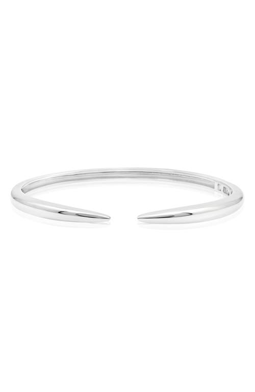 Shymi Open Claw Cuff Bracelet In Silver