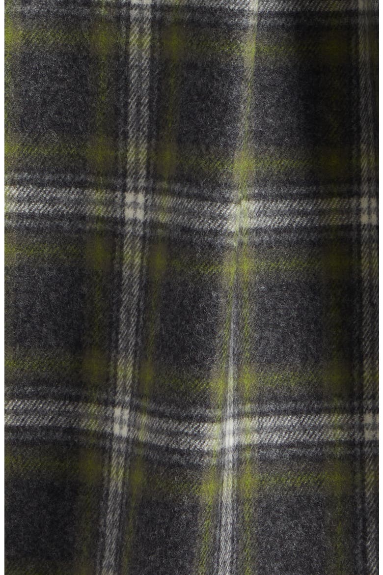 Clanlass Plaid Overshirt, Alternate, color, GREEN PLAID