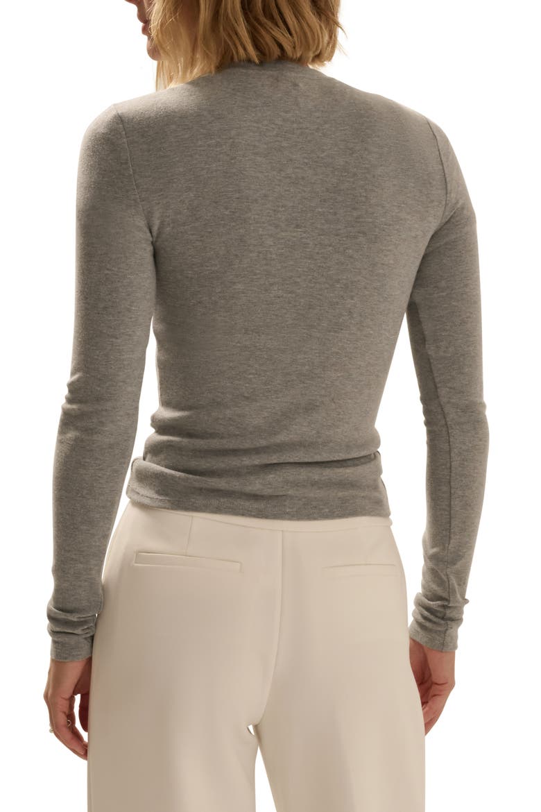 The Heritage Long Sleeve Tee, Alternate, color, HEATHER GREY