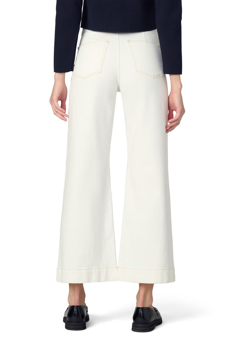 The Ellia Ankle Wide Leg Jeans, Alternate, color, MILK