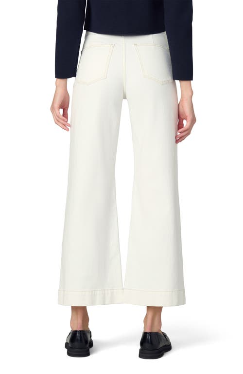 Joe's The Ellia Ankle Wide Leg Jeans In White