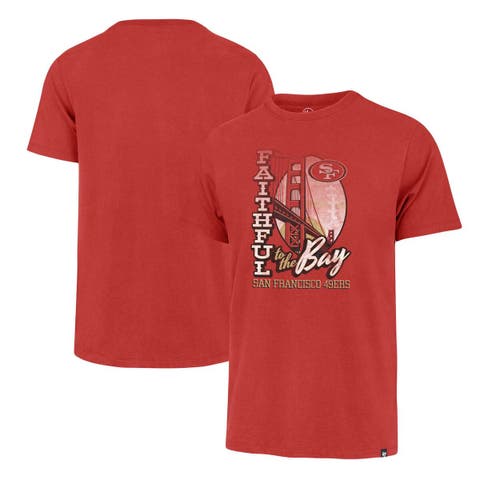 Men's '47 Scarlet San Francisco 49ers Regional Franklin T-Shirt