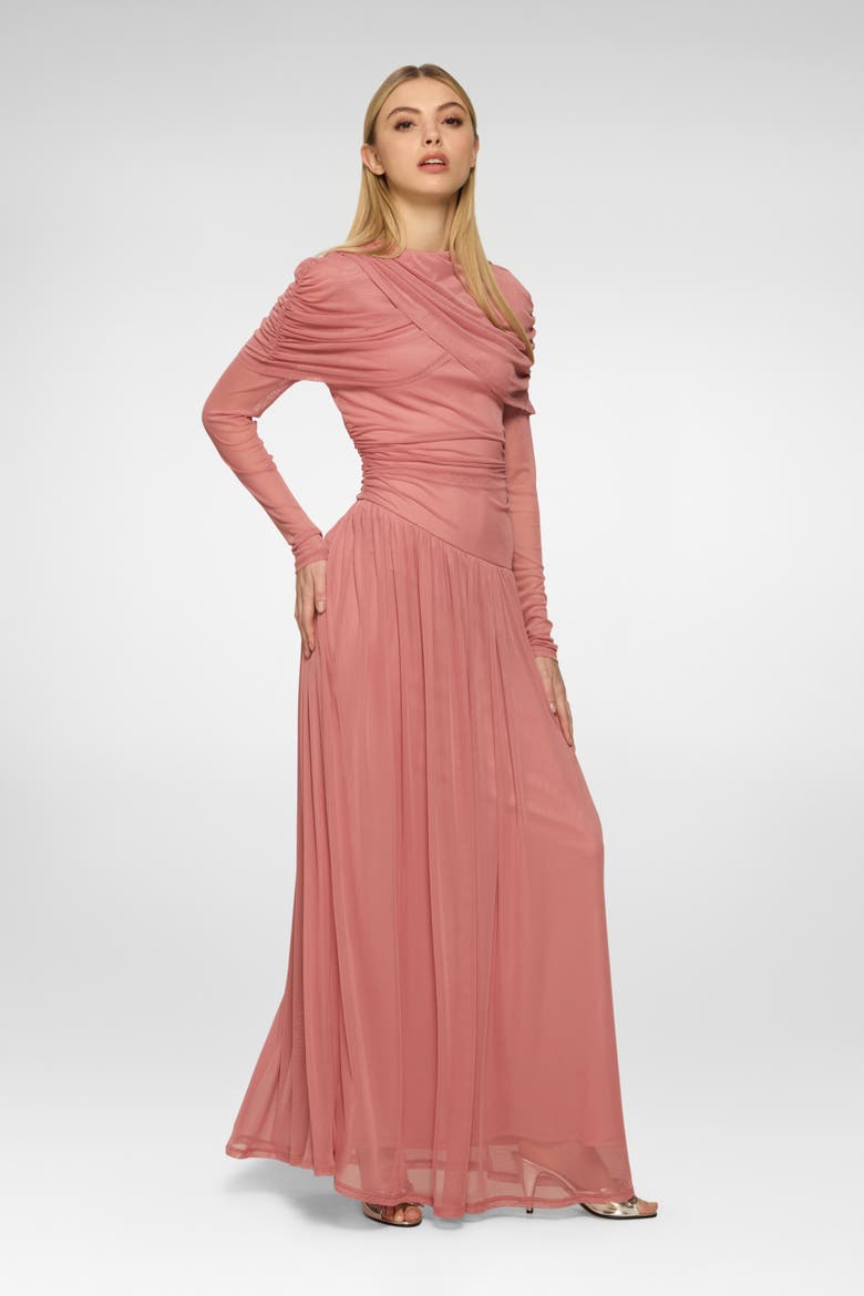 Aquila Dress, Alternate, color, dusty Pink
