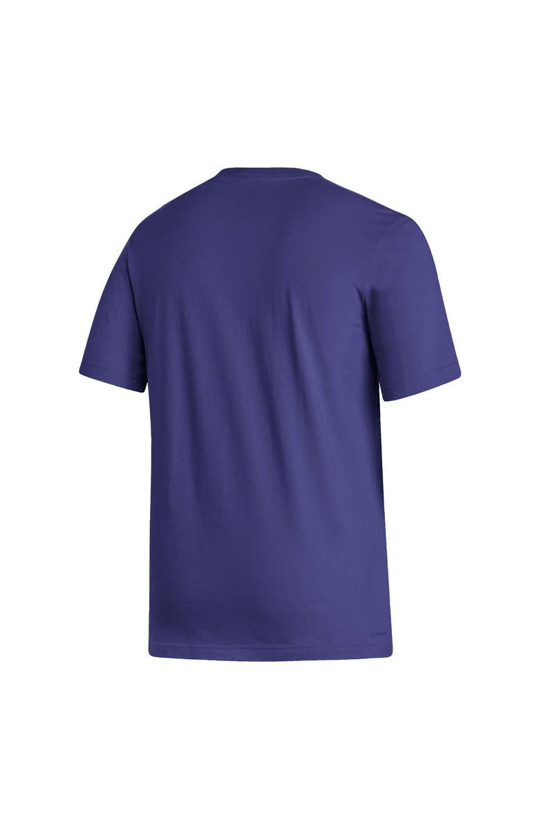 adidas Men's adidas Purple Washington Huskies Locker Lines Baseball Fresh T-Shirt, Alternate, color, Purple