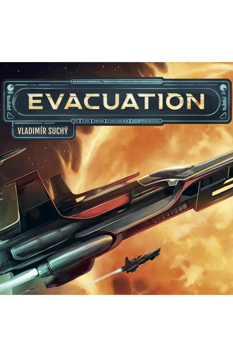 Rio Grande Games Evacuation Strategy Board Game, Ages 14+, Alternate, color, Multicolored