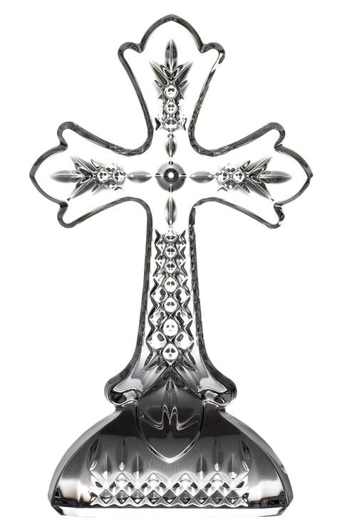 Lismore Standing Crystal Cross